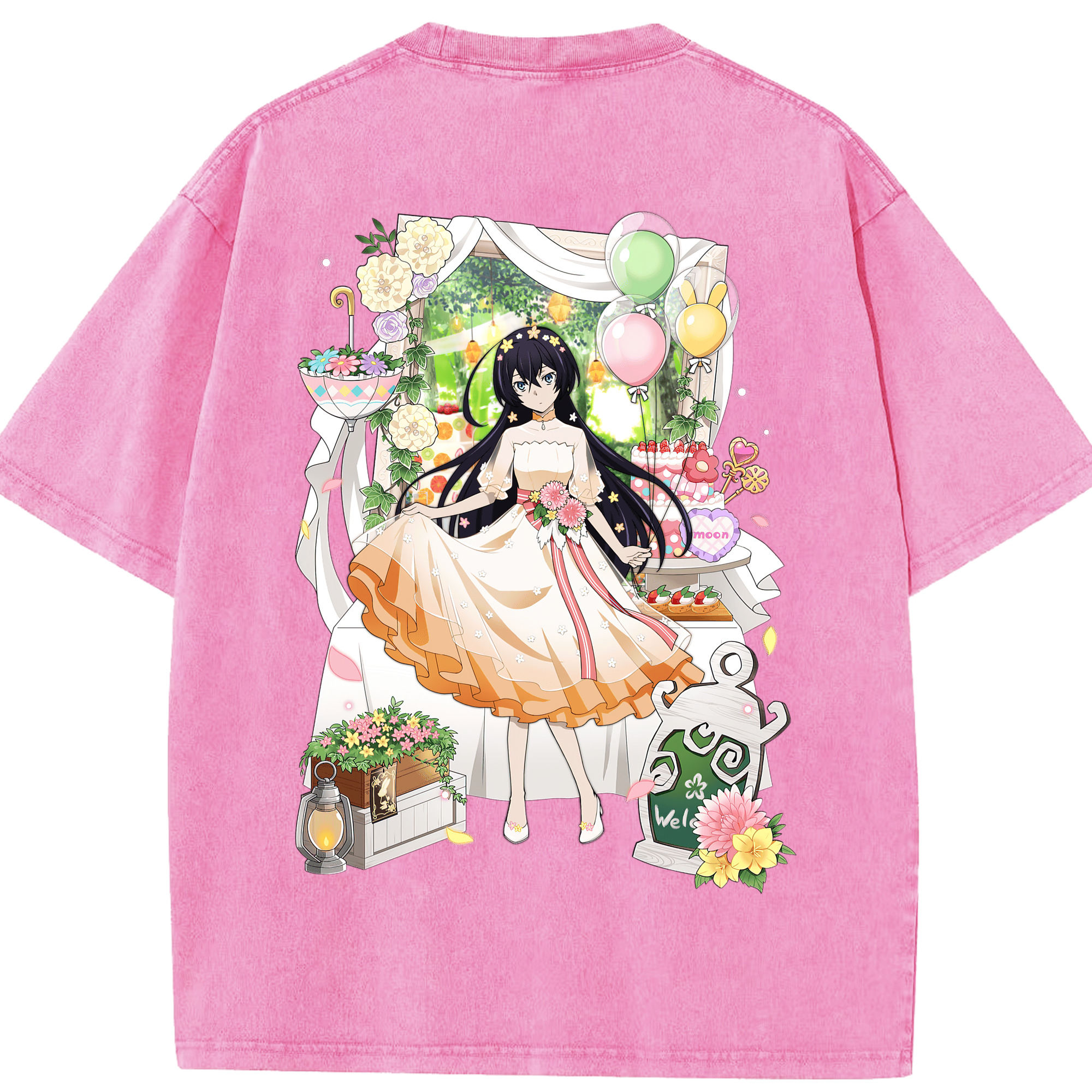 （画像用） 文豪ストレイドッグス Bungo Stray Dogs 綿100% ヴィンテージ風 半袖Tシャツ（背面プリント）